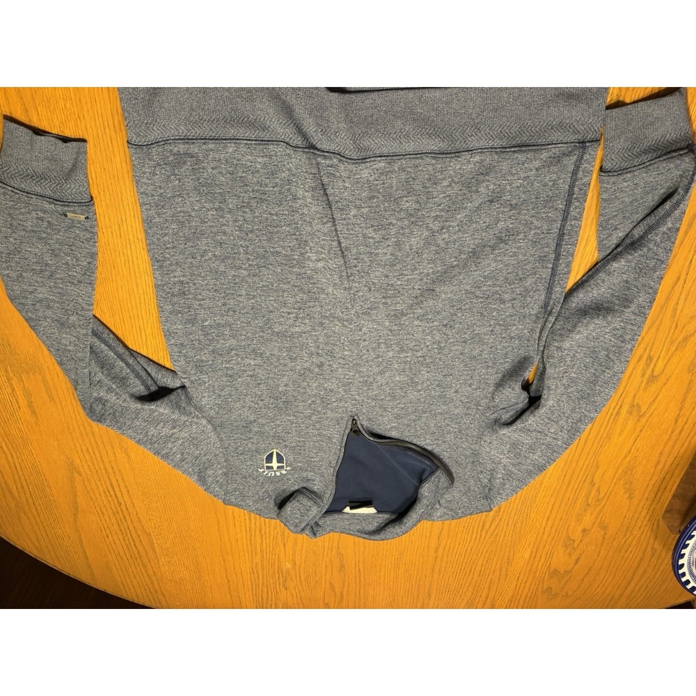 Mens Medium Nike Jordan 1/4 Zip Fleece Long Sleeve  With Logo